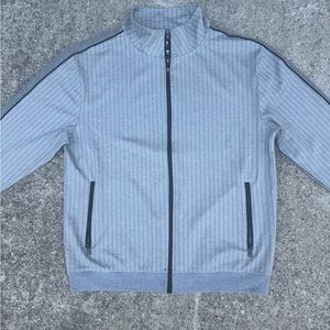 Clean NWOT Men's Rebel Minds Stylish Gray Performance Jacket